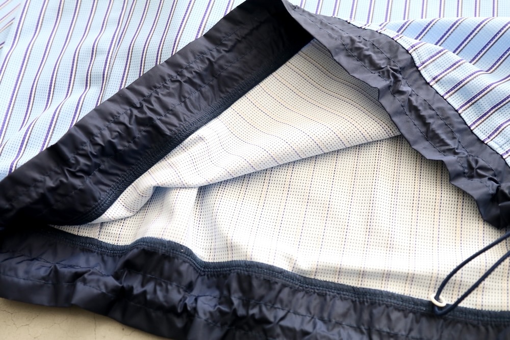 White Mountaineering (�ۥ磻�ȥޥ���ƥ˥����) "STRIPE RAGLAN PULLOVER"