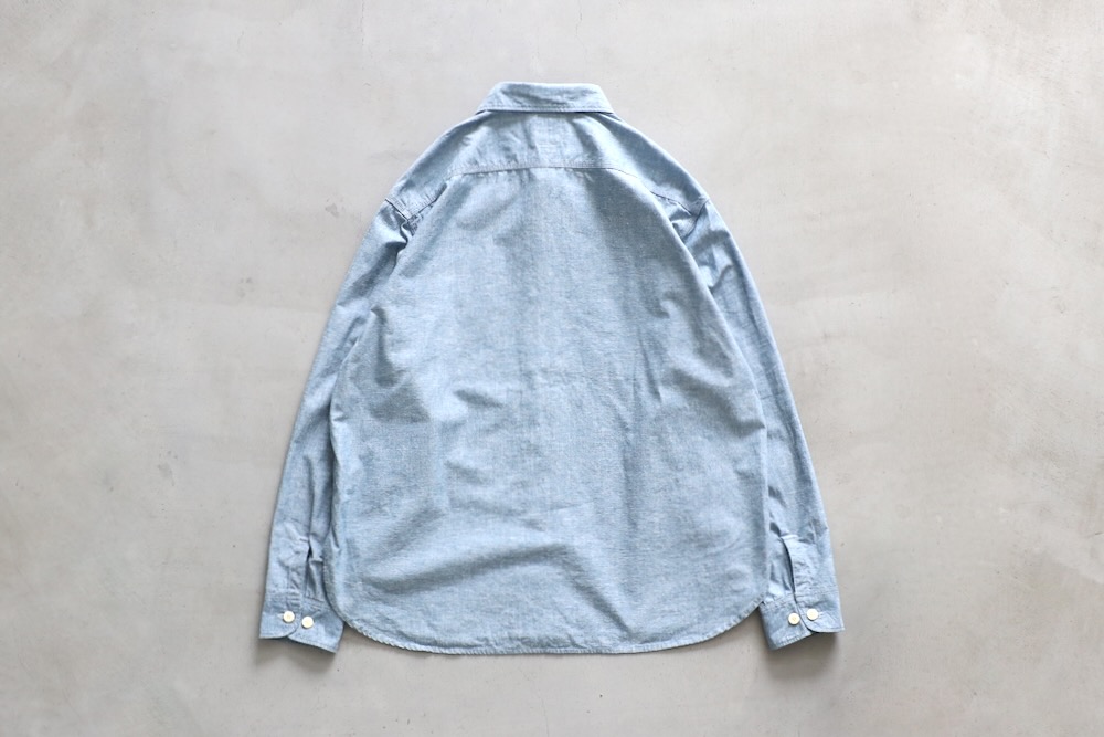 4.8 Release】visvim(ヴィズヴィム) “BRIGGS CHAMBRAY L/S DMGD