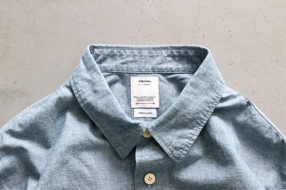4.8 Release】visvim(ヴィズヴィム) “BRIGGS CHAMBRAY L/S DMGD