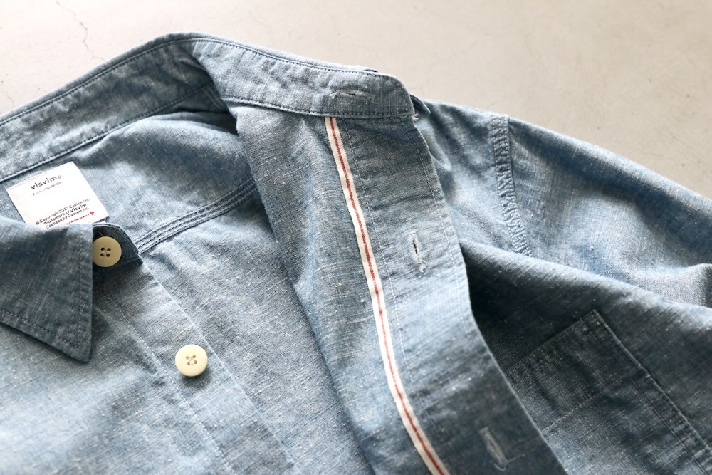 4.8 Release】visvim(ヴィズヴィム) “BRIGGS CHAMBRAY L/S DMGD