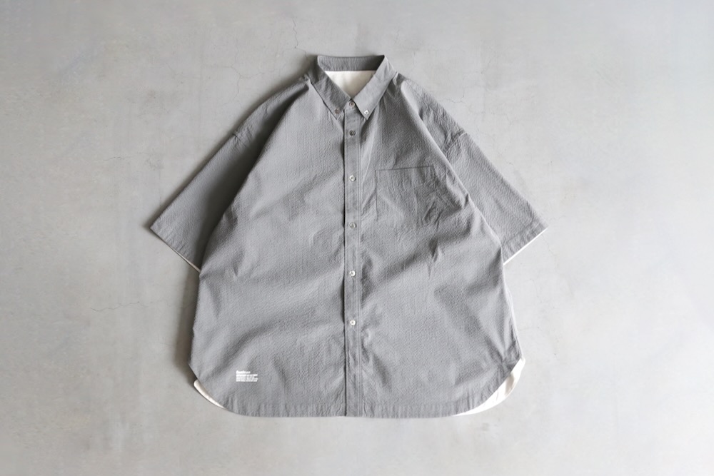 FreshService(�ե�å��奵���ӥ�) "SEERSUCKER S/S B.D SHIRT"