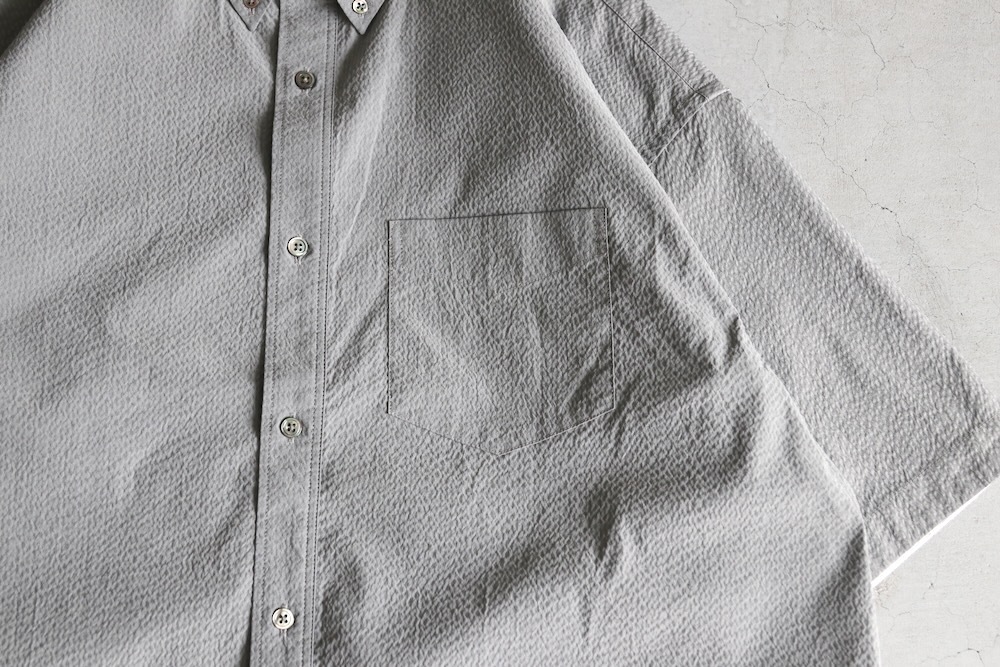 FreshService(�ե�å��奵���ӥ�) "SEERSUCKER S/S B.D SHIRT"