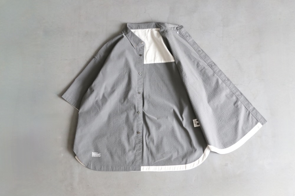 FreshService(�ե�å��奵���ӥ�) "SEERSUCKER S/S B.D SHIRT"