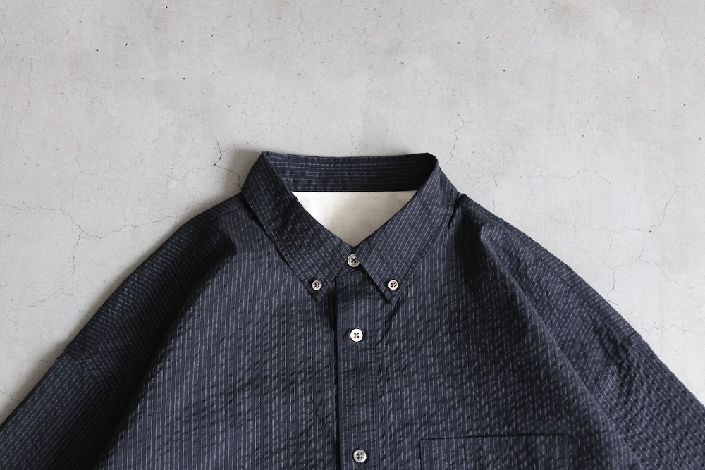 FreshService(�ե�å��奵���ӥ�) "SEERSUCKER S/S B.D SHIRT"