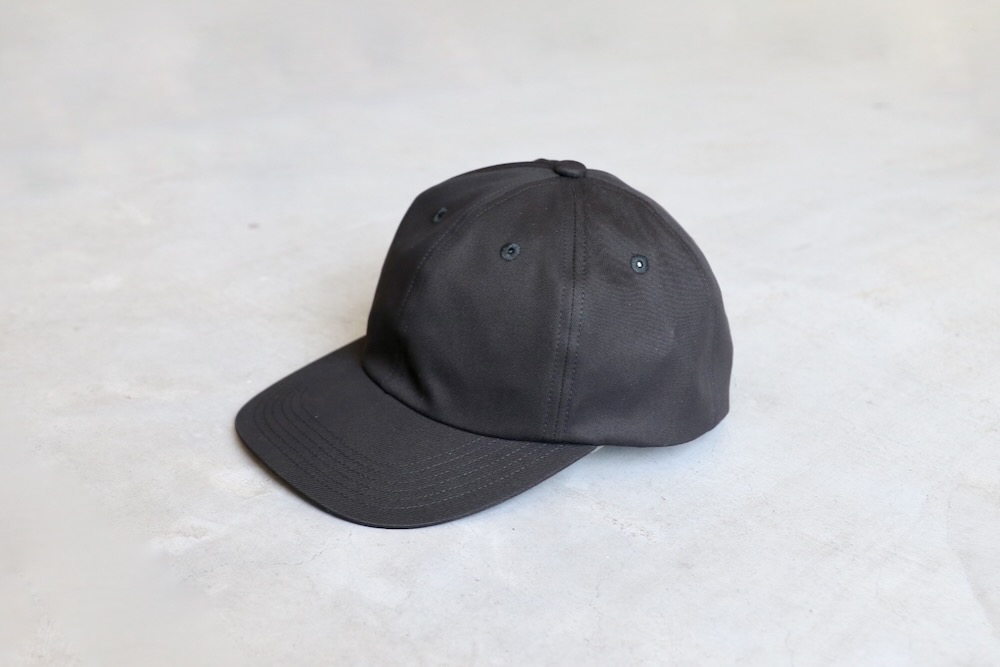 KIJIMA TAKAYUKI( 業) "COTTON GABA 6PANEL CAP"
