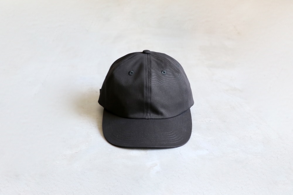 COTTON GABA 6PANEL CAP(FREE BLACK): KIJIMA TAKAYUKI: MENS