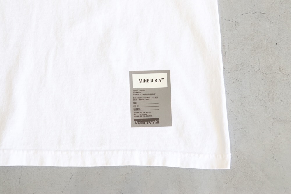 [15%OFF] Poliquant(�ݥꥯ�����) "THE MINE S/S TEE"