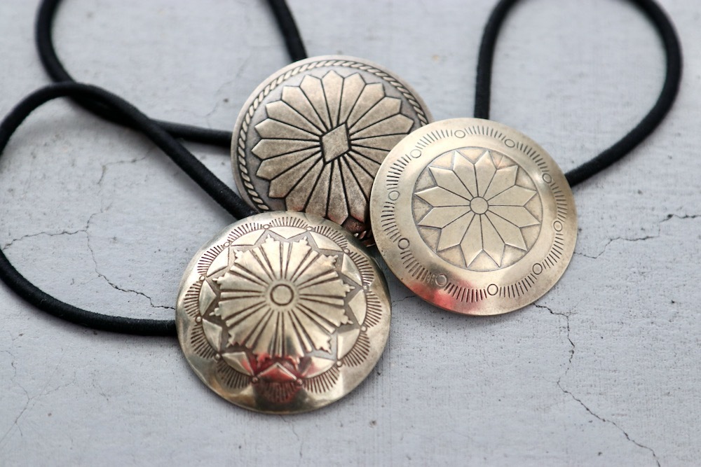 Indian Jewelry (ǥ 奨꡼) "Silver Stamp Concho -Circle-"