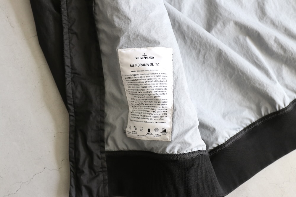 STONE ISLAND(���ȡ��󥢥����� ) "MEMBRANA 3L TC BOMBER JACKET"