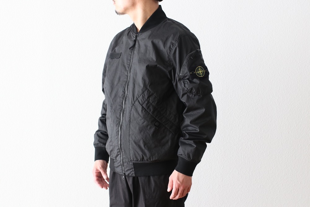 STONE  MEMBRANA 3L TC ボンバージャケットXL STONE ISLAND MEMBRANA 3L TC ボンバージャケットXL