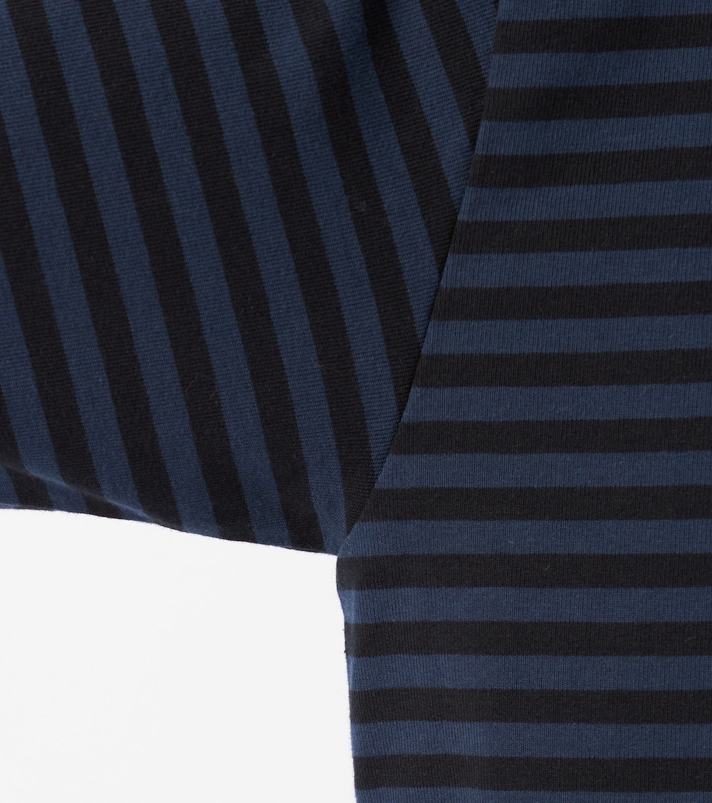 nanamica(ʥʥߥ) "COOLMAX Stripe Jersey L/S Tee"