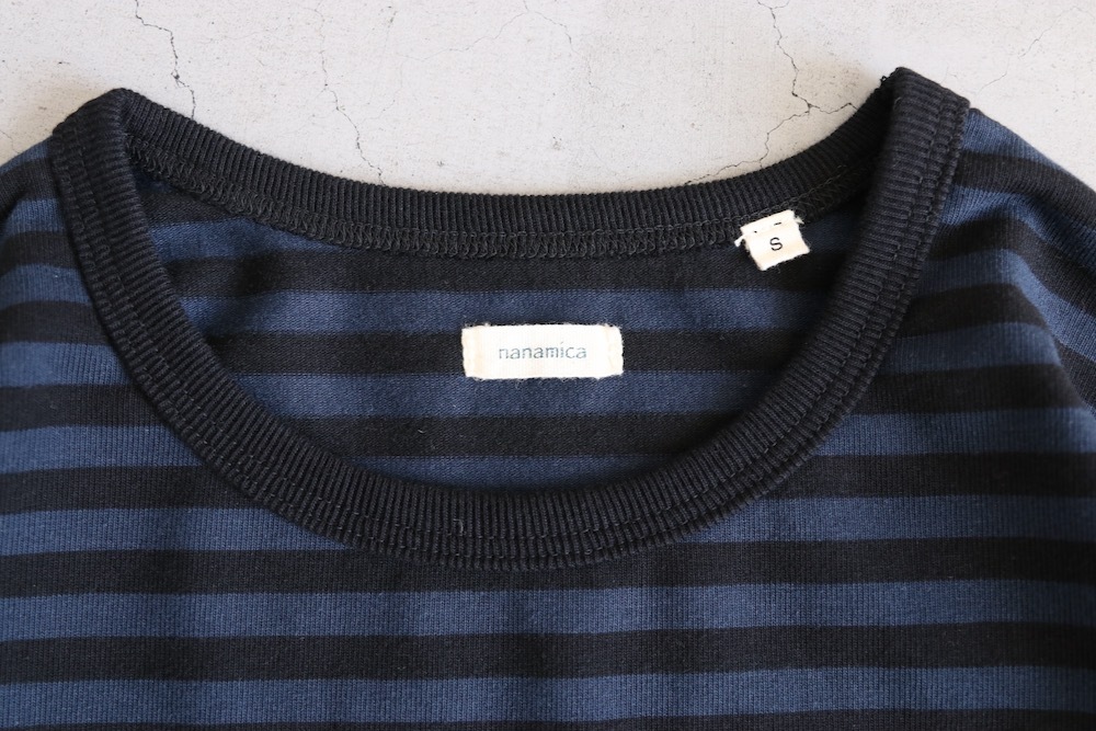 nanamica(ʥʥߥ) "COOLMAX Stripe Jersey L/S Tee"