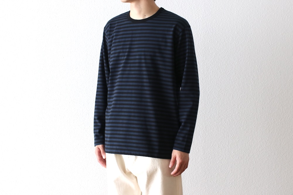 nanamica(ʥʥߥ) "COOLMAX Stripe Jersey L/S Tee"