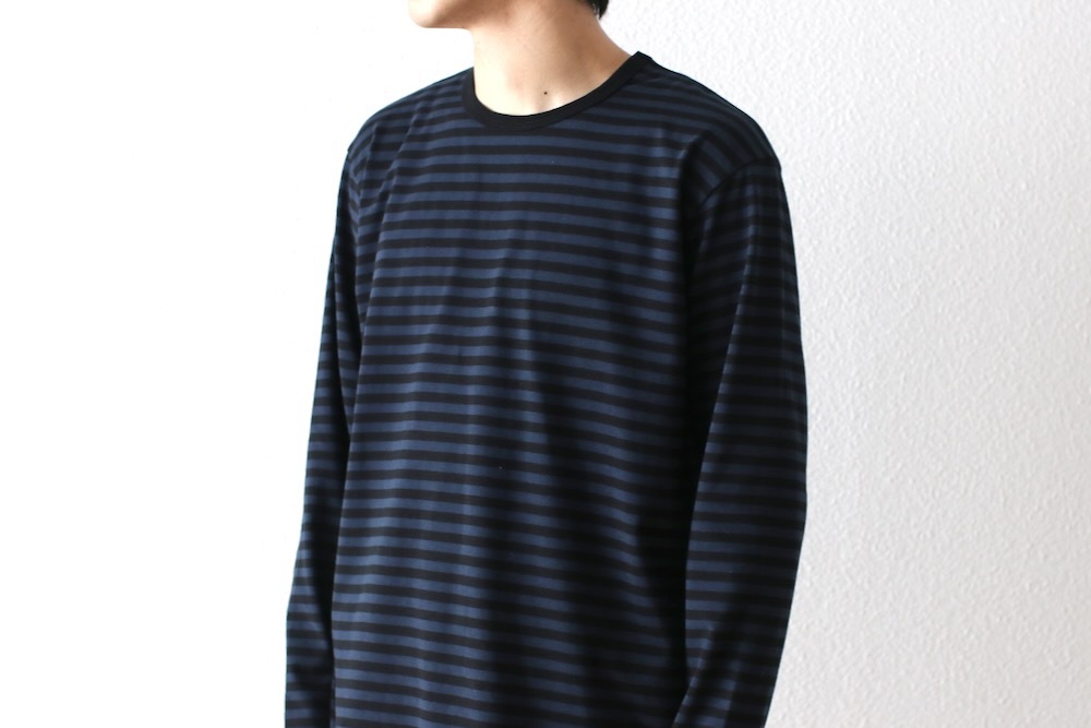 nanamica(ʥʥߥ) "COOLMAX Stripe Jersey L/S Tee"