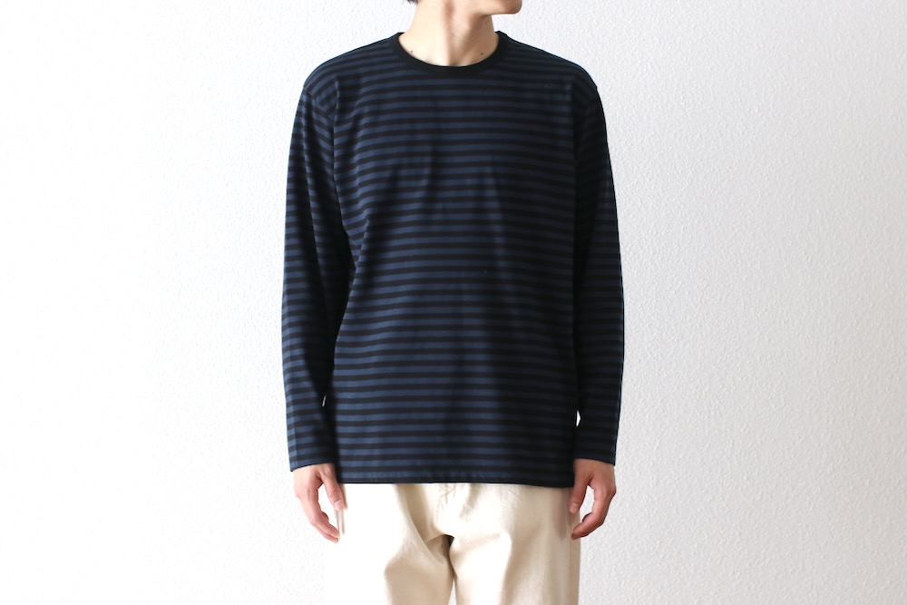 nanamica(ʥʥߥ) "COOLMAX Stripe Jersey L/S Tee"
