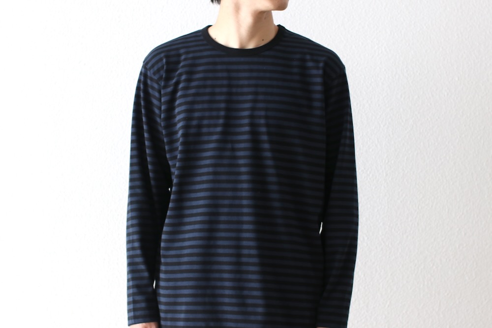 nanamica(ʥʥߥ) "COOLMAX Stripe Jersey L/S Tee"