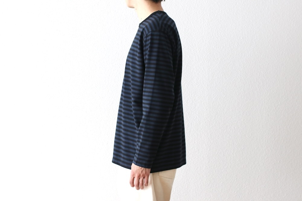nanamica(ʥʥߥ) "COOLMAX Stripe Jersey L/S Tee"