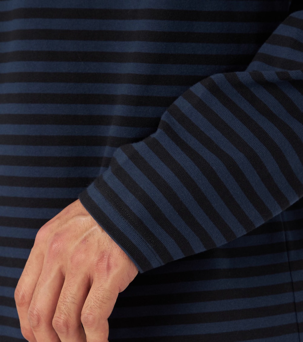 nanamica(ʥʥߥ) "COOLMAX Stripe Jersey L/S Tee"