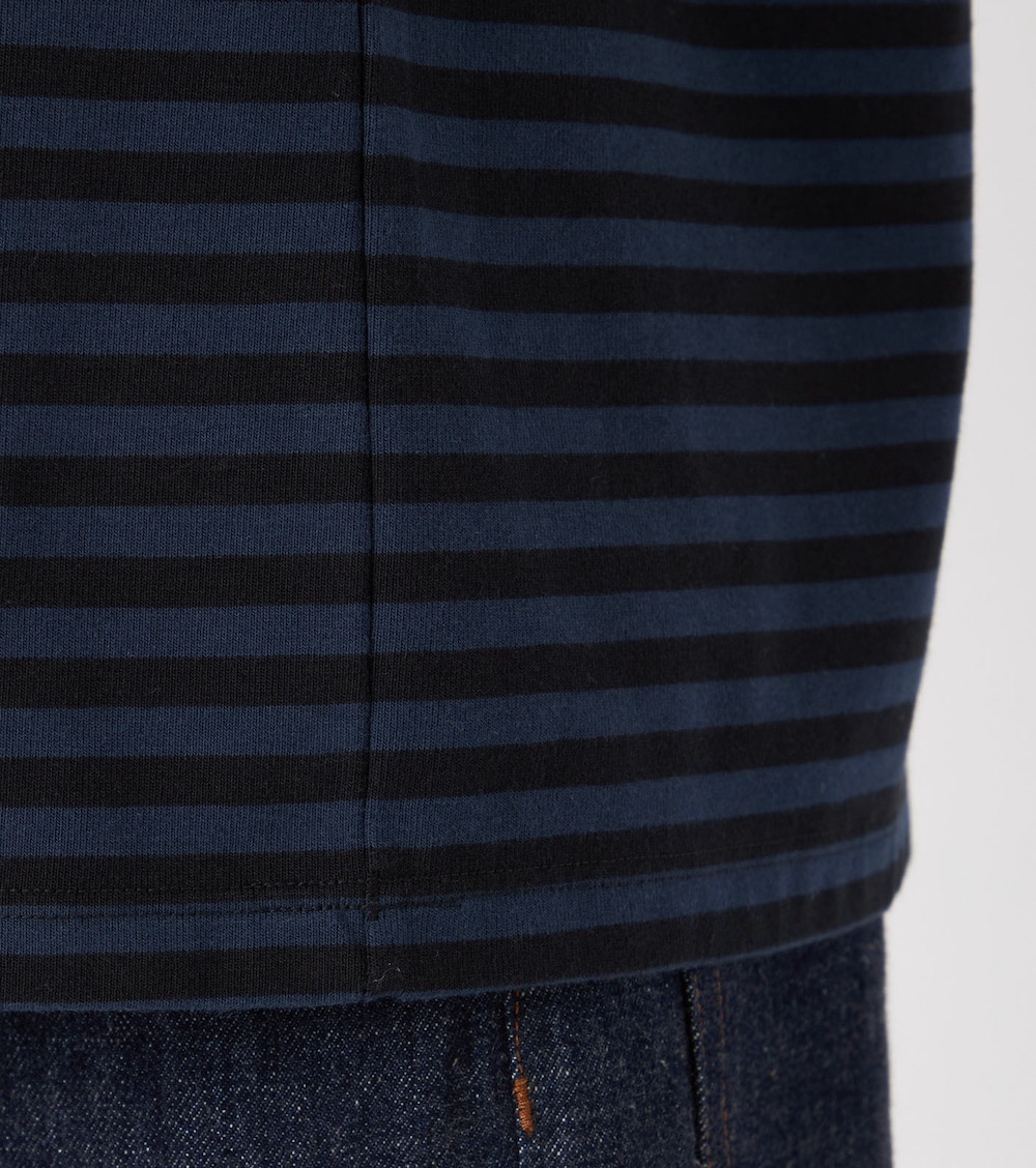 nanamica(ʥʥߥ) "COOLMAX Stripe Jersey L/S Tee"