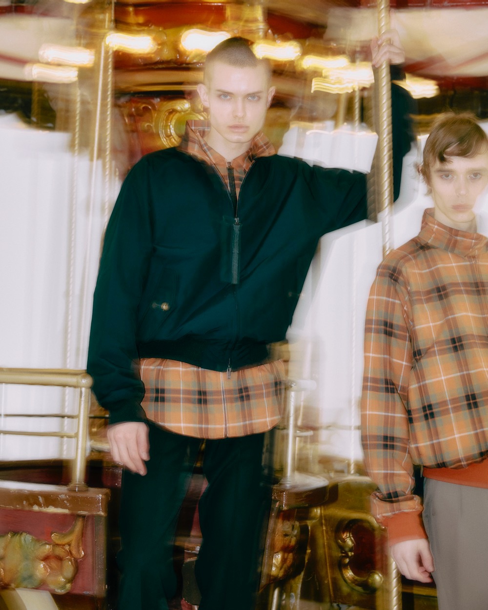 limitedN.HOOLYWOODCOMPILE x BARACUTA ( ϥꥦå  Х饯) "N.HOLYWODCOMPILE  BARACUTA REVERSIBLE HARINGTON JACKET 2252-BL80-045"