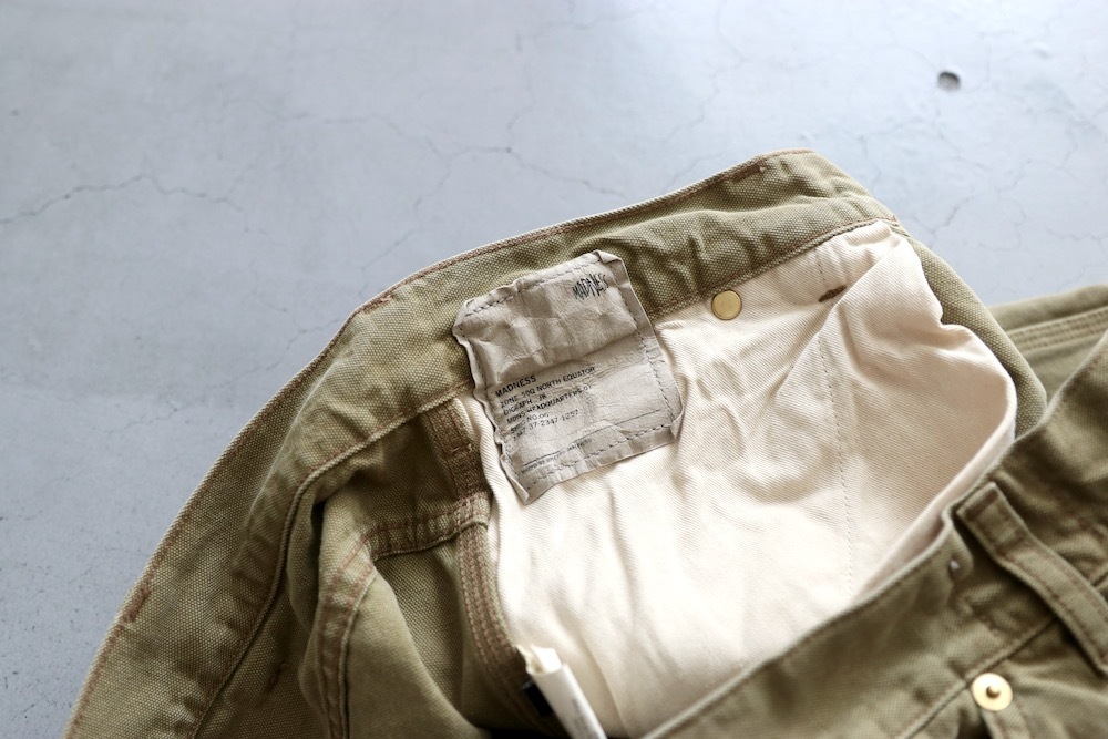 MADNESS (�ޥåɥͥ�) "MADNESS DAILY DUTIES VINTAGE OXFORD WORK PANTS"