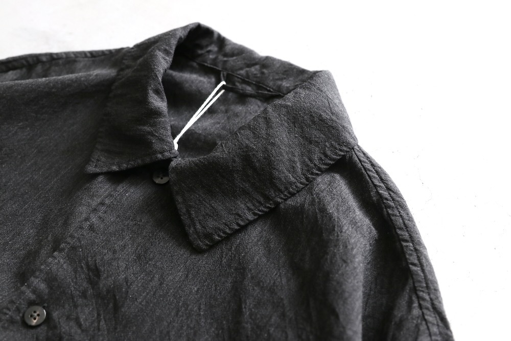 blurhms(�֥顼�ॹ) "Silk-Co Voile Military Shirt"