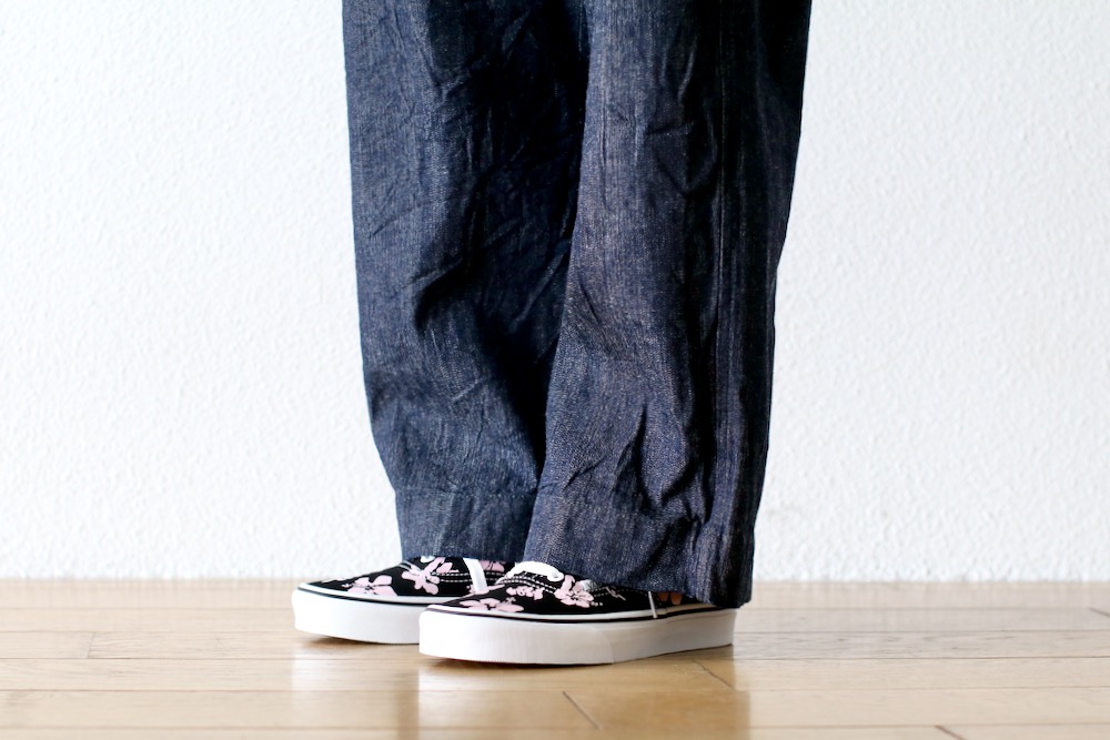 ��WOMEN'S��TOUJOURS�ʥȥ����塼�ˡ�Easy Field Trousers -10.5OZ. SELVEDGE CLASSIC DENIM CLOTH (INDIGO)��