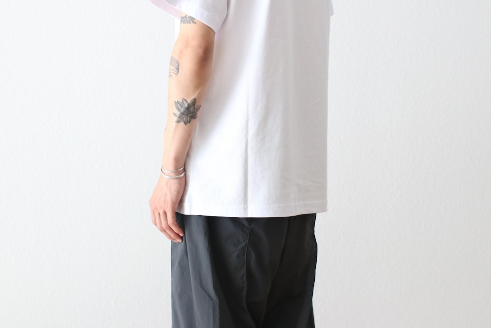 san san gear LogoT-shirt blackサンサンギアサイズ2 SAN SAN GEAR - 【25SS】ブランドロゴ プリント 半袖 Tシャツ