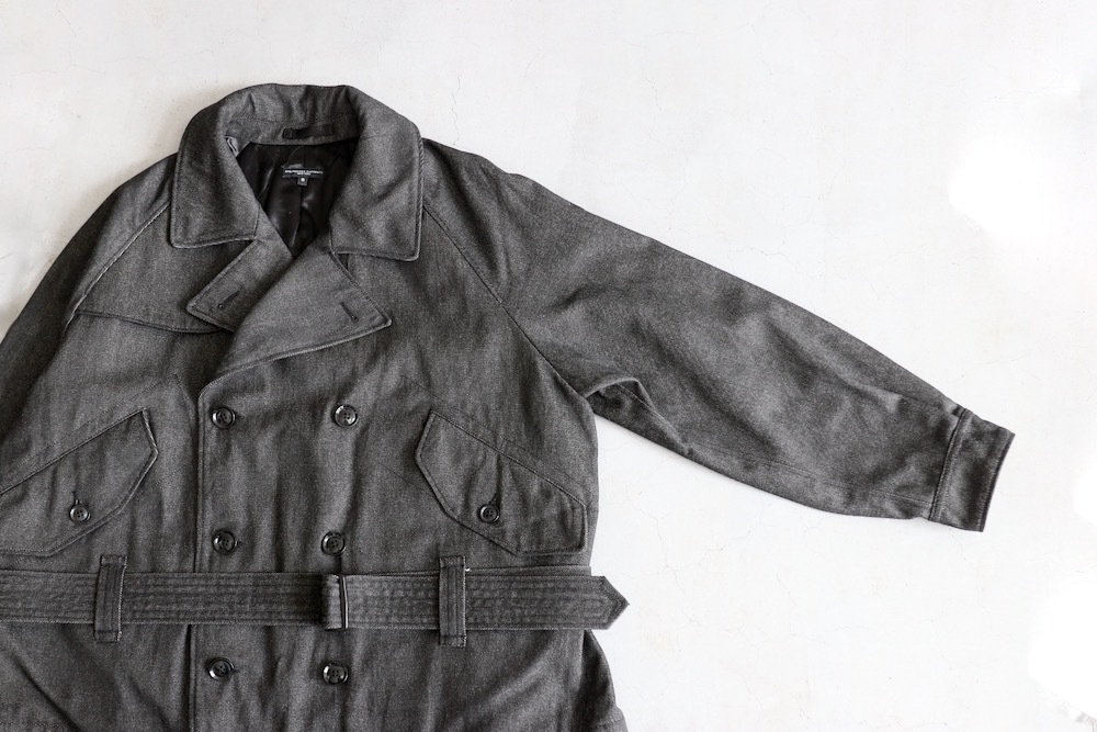 [10% > 25%OFF] Engineered Garments (���󥸥˥����ɥ�������) "Short Trench Jacket - PC Denim"