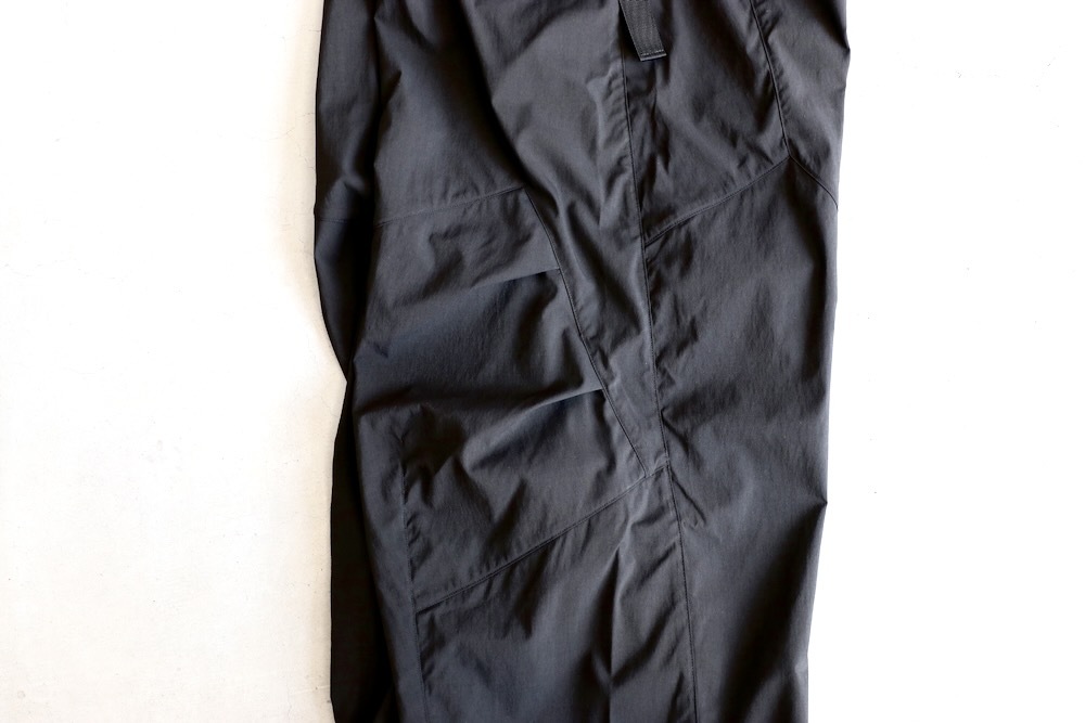 ACRONYM(˥) "P56B-M Miliken nylon spandex wide drawcoad trousers"