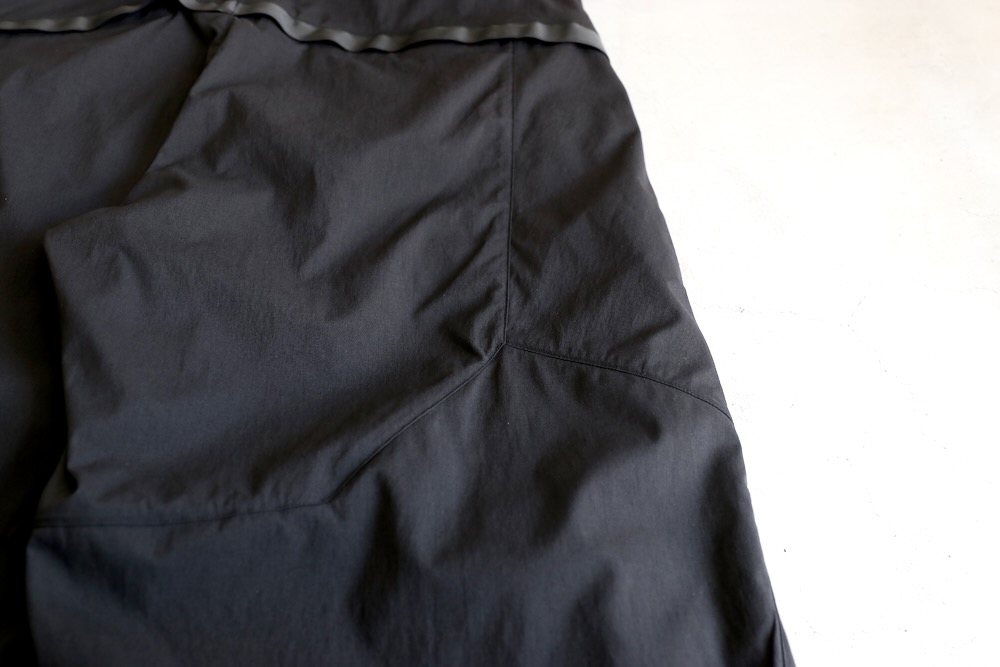 ACRONYM(˥) "P56B-M Miliken nylon spandex wide drawcoad trousers"