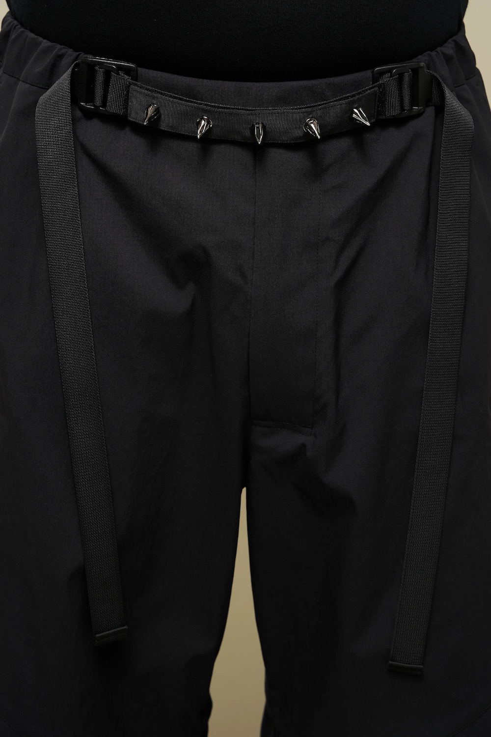 ACRONYM(˥) "P56B-M Miliken nylon spandex wide drawcoad trousers"