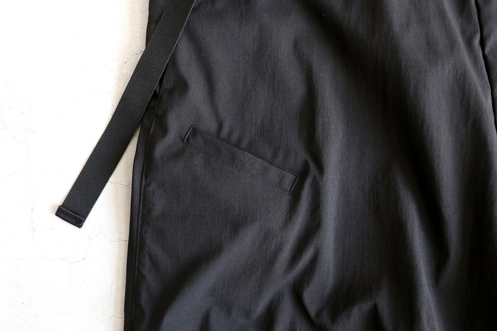 ACRONYM(˥) "P56B-M Miliken nylon spandex wide drawcoad trousers"