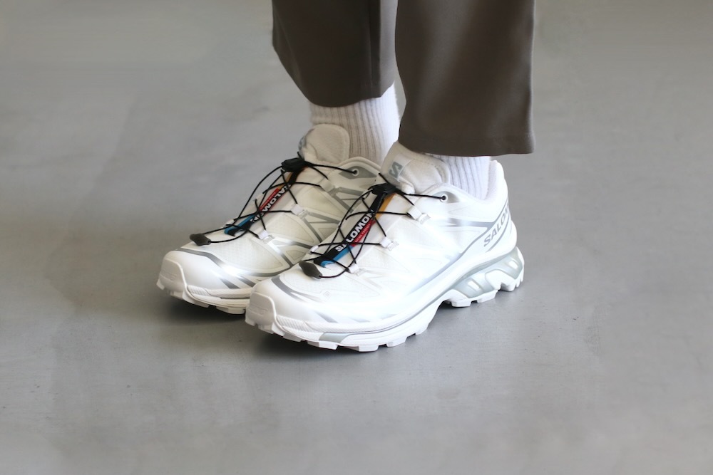 ��GORE-TEX / unisex��SALOMON ADVANCED(������� ���ɥХ�) "XT-6 GTX White/White/Ftw Silver"