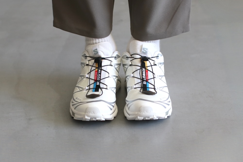 ��GORE-TEX / unisex��SALOMON ADVANCED(������� ���ɥХ�) "XT-6 GTX White/White/Ftw Silver"