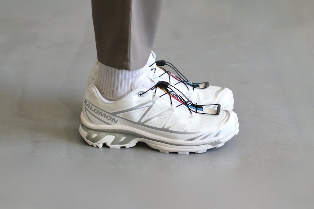 ��GORE-TEX / unisex��SALOMON ADVANCED(������� ���ɥХ�) "XT-6 GTX White/White/Ftw Silver"