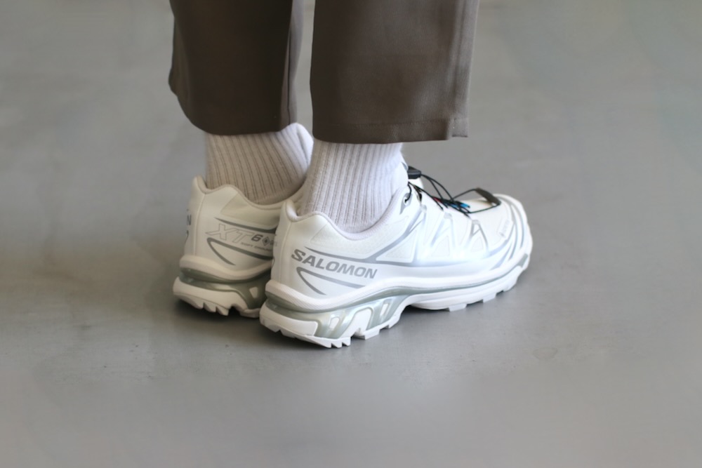 ��GORE-TEX / unisex��SALOMON ADVANCED(������� ���ɥХ�) "XT-6 GTX White/White/Ftw Silver"