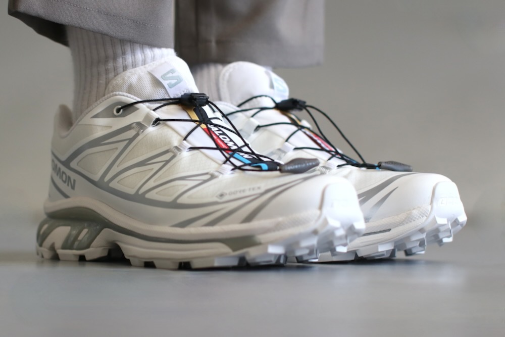��GORE-TEX / unisex��SALOMON ADVANCED(������� ���ɥХ�) "XT-6 GTX White/White/Ftw Silver"