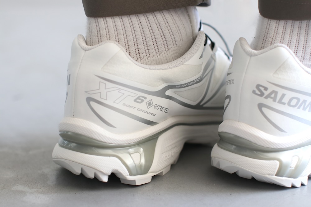 ��GORE-TEX / unisex��SALOMON ADVANCED(������� ���ɥХ�) "XT-6 GTX White/White/Ftw Silver"