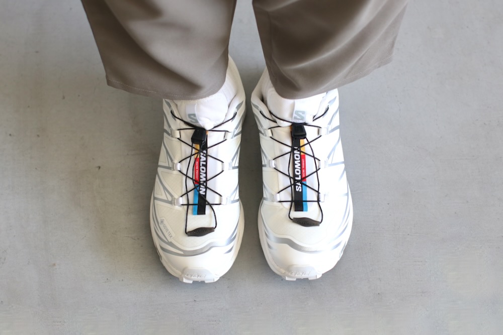 ��GORE-TEX / unisex��SALOMON ADVANCED(������� ���ɥХ�) "XT-6 GTX White/White/Ftw Silver"