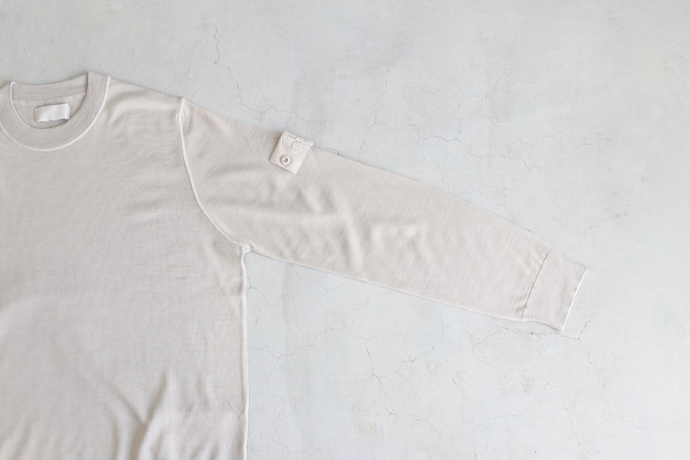 STONE ISLAND(���ȡ��󥢥����� ) "STONE ISLAND GHOST PIECE - LIGHT RWS PURE WOOL CREW NECK KNIT"