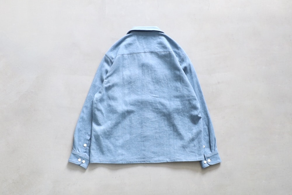 トップス VISVIM 26SS CARROW SHIRTS 4 LT.BLUE visvim(ヴィズヴィム) “CARROW SHIRT L/S” | visvim / WMV