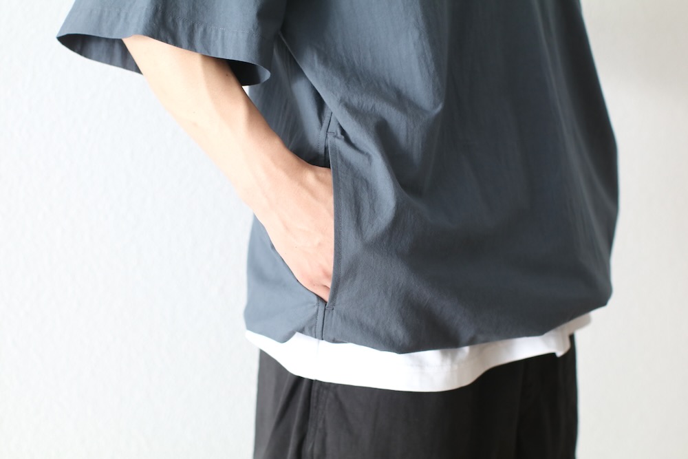 FreshService(�ե�å��奵���ӥ�) "CRISP COTTON ANORAK S/S SHIRT"