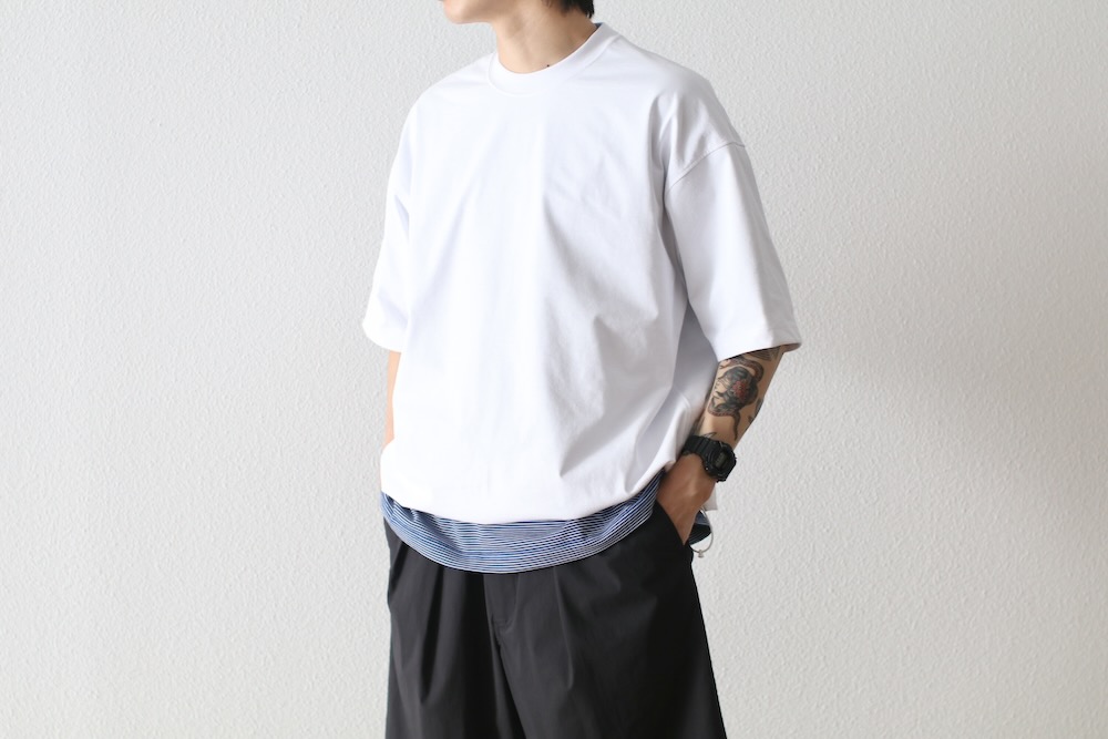 DAIWA PIER39(������ �ԥ������ƥ����ʥ���) "TECH SIDE POCKET S/S TEE"