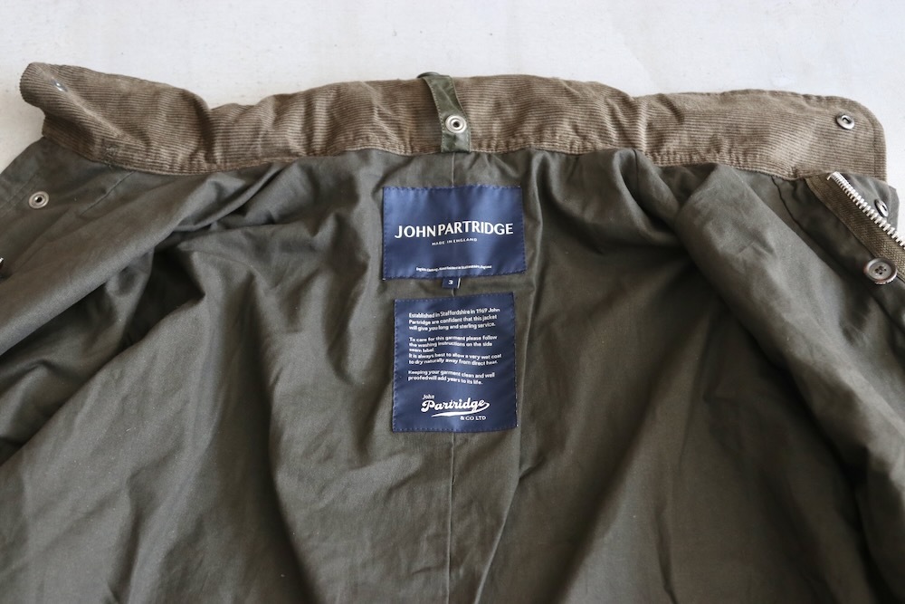 [10% > 25%OFF] JOHN PARTRIDGE (����� �ѡ��ȥ�å�) "FIELD PARKA"