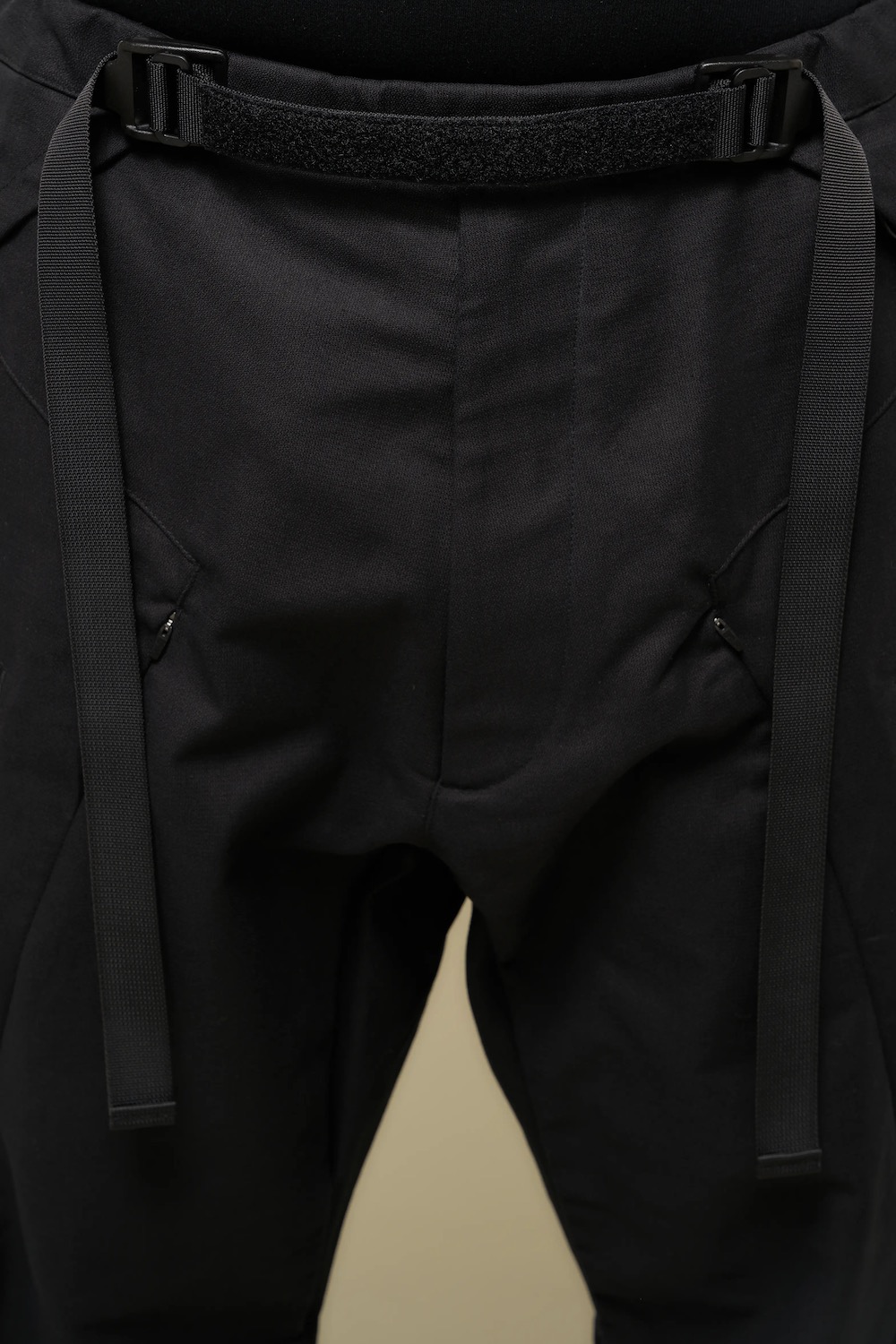 ACRONYM(˥) "P55-KI ripsmoleskin drawcord straight trousers"