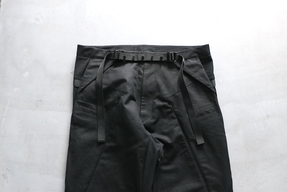 ACRONYM(˥) "P55-KI ripsmoleskin drawcord straight trousers"
