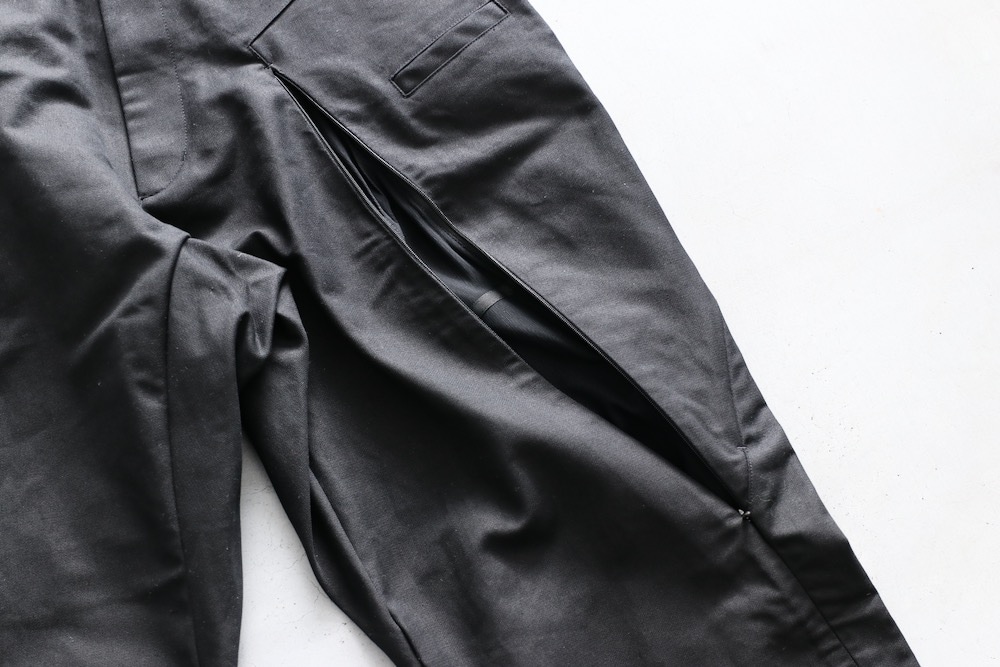 ACRONYM(˥) "P55-KI ripsmoleskin drawcord straight trousers"