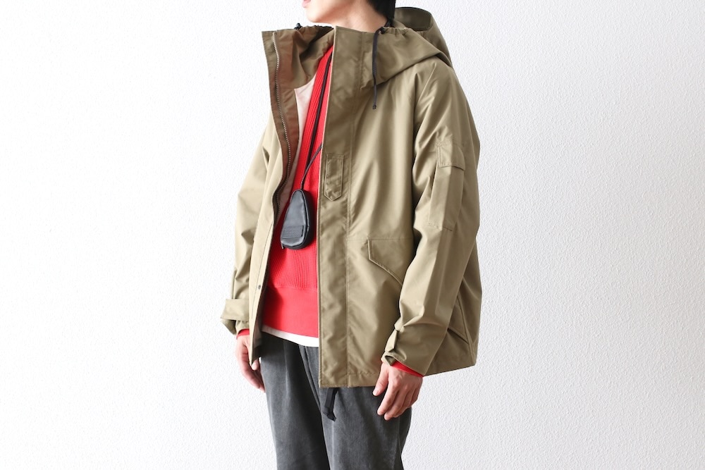 nanamica(ʥʥߥ) "2L NYLON GORE-TEX Cruiser Jacket"