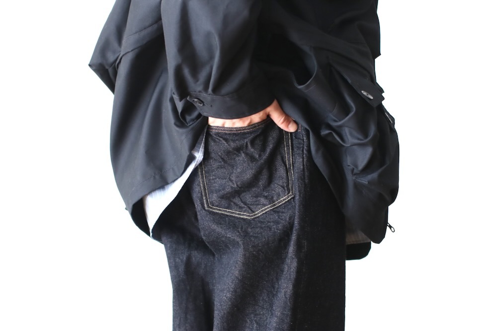 blurhms ROOTSTOCK(�֥顼�ॹ �롼�ĥ��ȥå�) "13.5oz Denim Pants Wide"